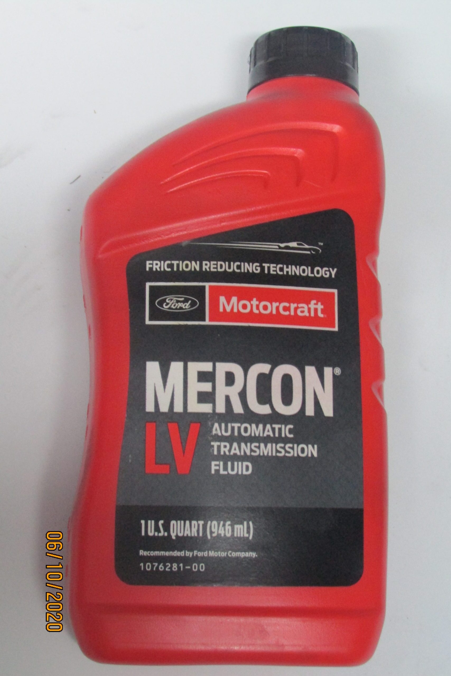 Ford MotorCraft Mercon LV Automatic Transmission Fluid (1 Quart/ 946ml) FORD  RANGER T6